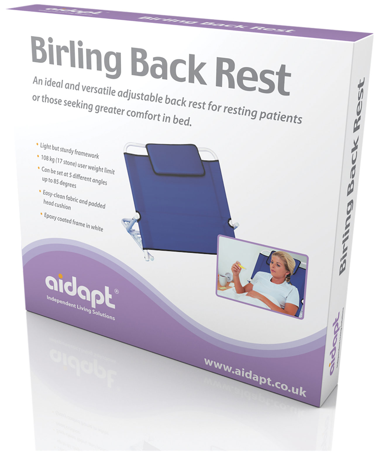 Birling Adjustable Back Rest | The Mobility Aids Centre